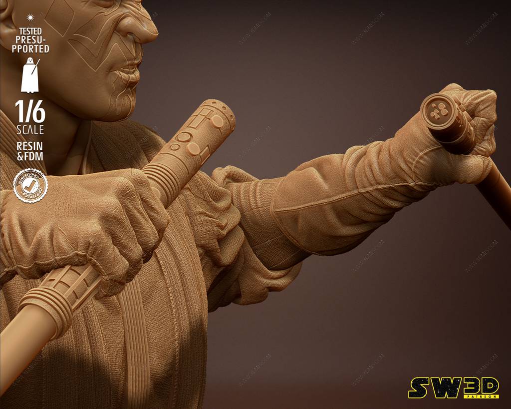 P站图纸印象馆 SW3D 星球大战 达斯·摩尔 SW3D 星球大战 达斯·摩尔