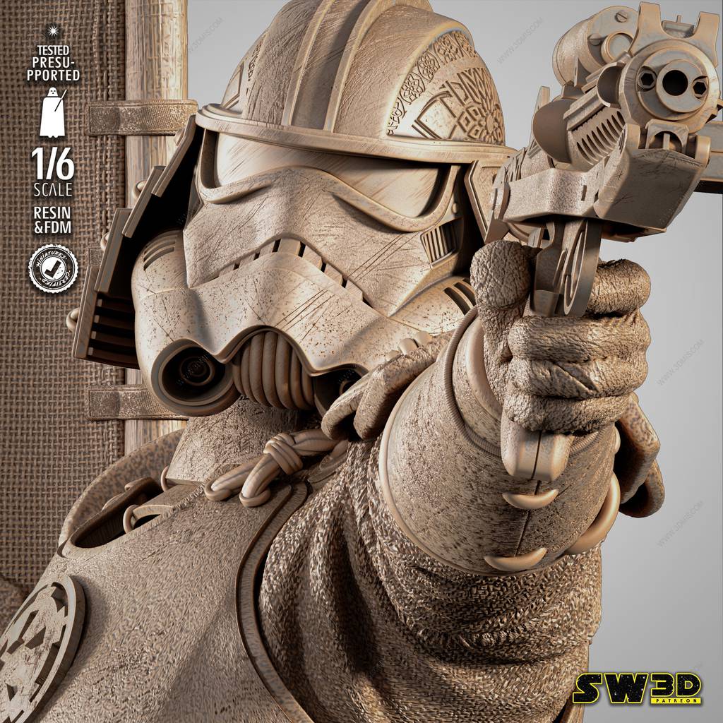 P站图纸印象馆 SW3D 星球大战 帝国冲锋队 SW3D 星球大战 帝国冲锋队