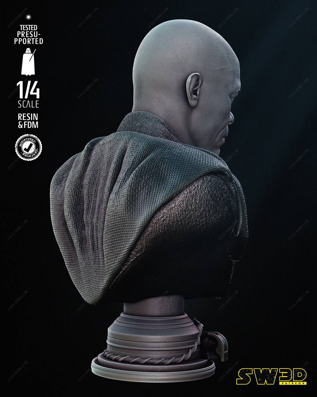 P站图纸印象馆 SW3D 星球大战 梅斯·温杜 SW3D 星球大战 梅斯·温杜