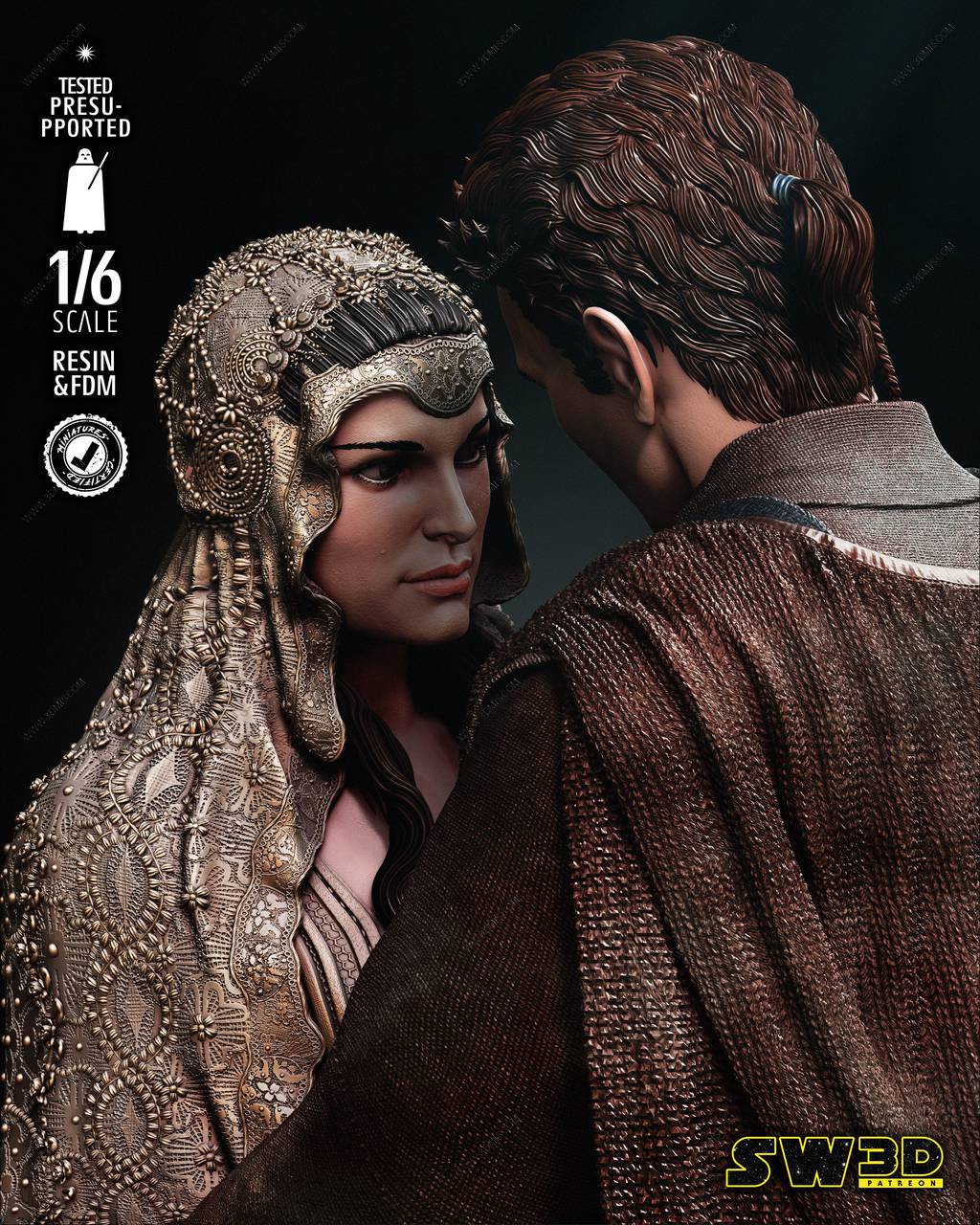 P站图纸印象馆 SW3D 星球大战 阿纳金和帕德梅·阿米达拉 SW3D 星球大战 阿纳金和帕德梅·阿米达拉