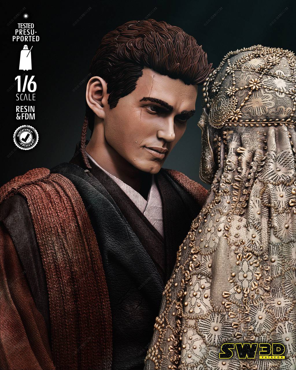 P站图纸印象馆 SW3D 星球大战 阿纳金和帕德梅·阿米达拉 SW3D 星球大战 阿纳金和帕德梅·阿米达拉