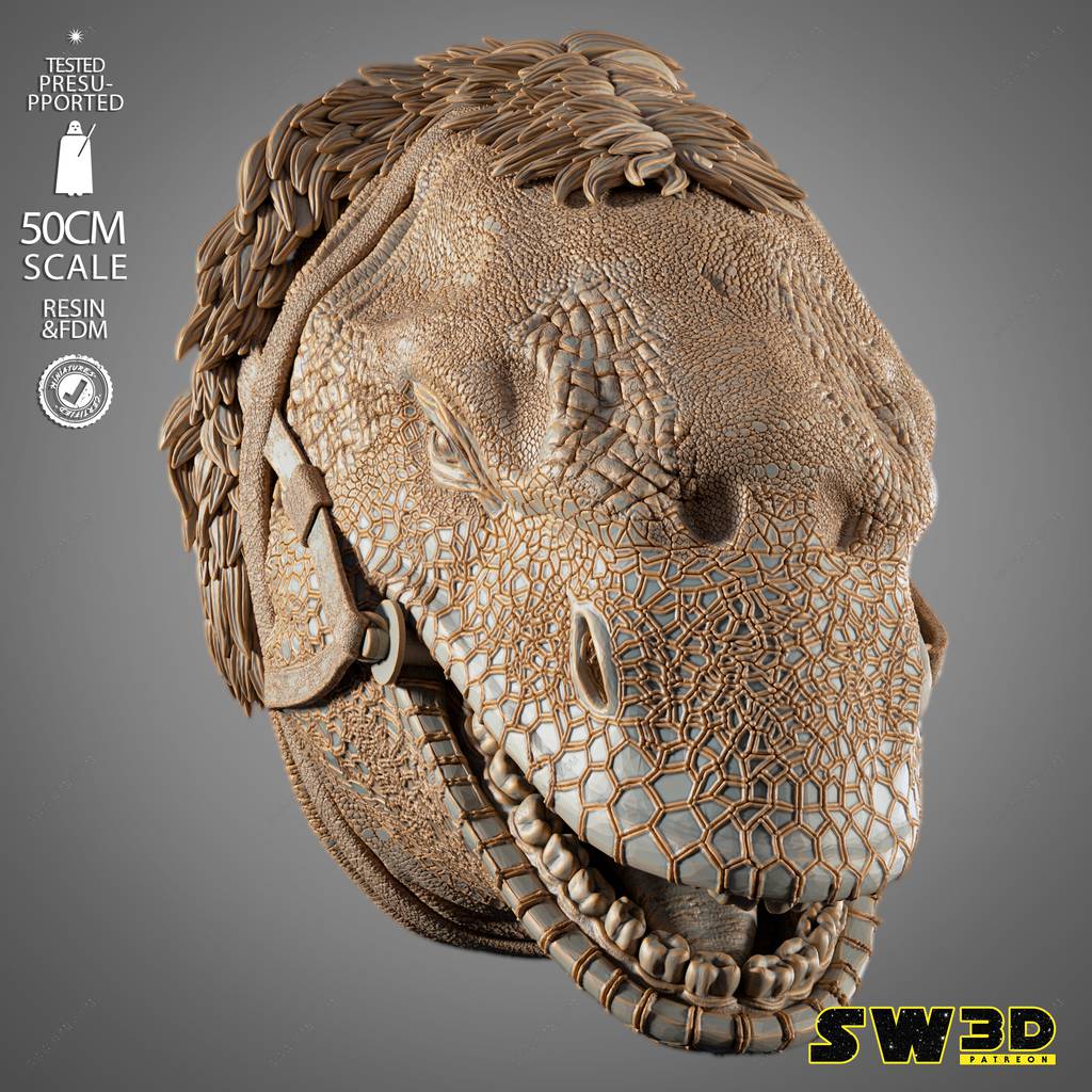 P站图纸印象馆 SW3D 星球大战 湿背蜥挂件 SW3D 星球大战 湿背蜥挂件