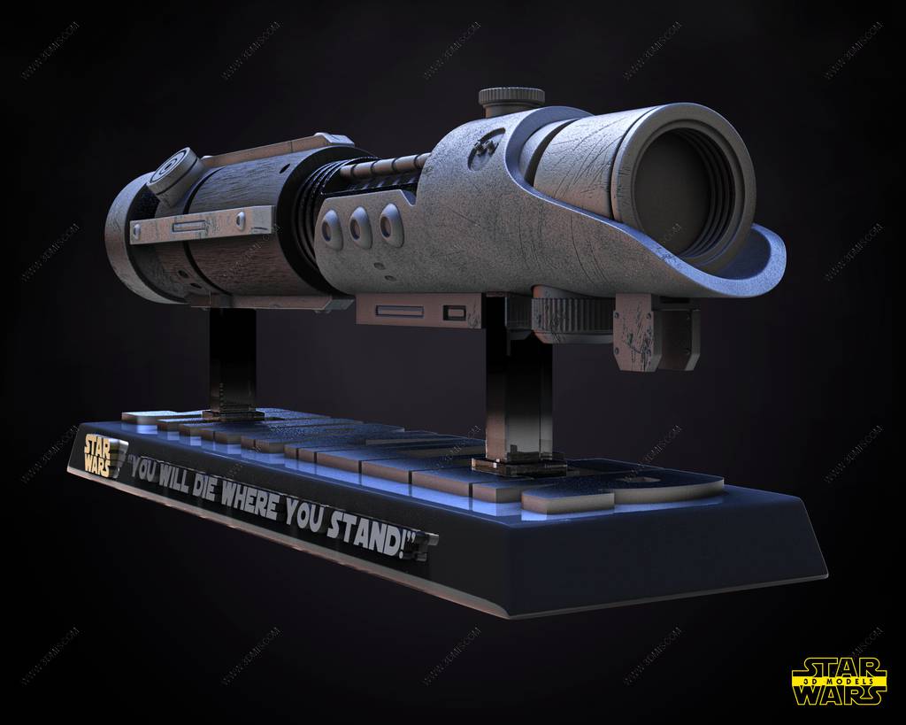 P站图纸印象馆 SW3D 星球大战 弑星者的光剑 SW3D 星球大战 弑星者的光剑