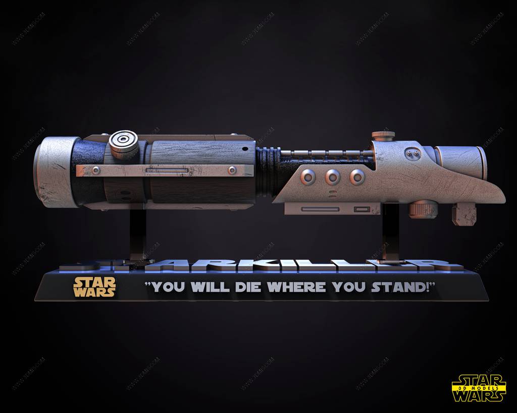 P站图纸印象馆 SW3D 星球大战 弑星者的光剑 SW3D 星球大战 弑星者的光剑