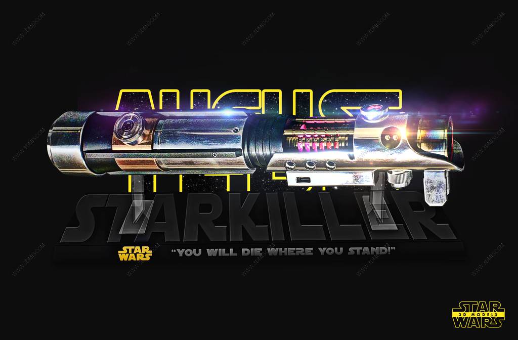 P站图纸印象馆 SW3D 星球大战 弑星者的光剑 SW3D 星球大战 弑星者的光剑