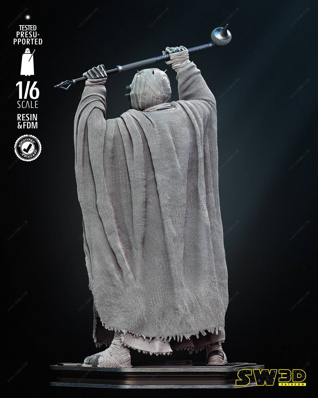 P站图纸印象馆 SW3D 星球大战 塔斯肯袭击者 SW3D 星球大战 塔斯肯袭击者