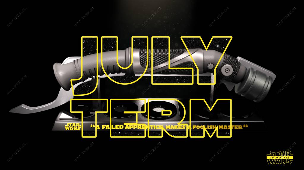 P站图纸印象馆 SW3D 星球大战 杜库伯爵利剑和博斯克武器 SW3D 星球大战 杜库伯爵利剑和博斯克武器