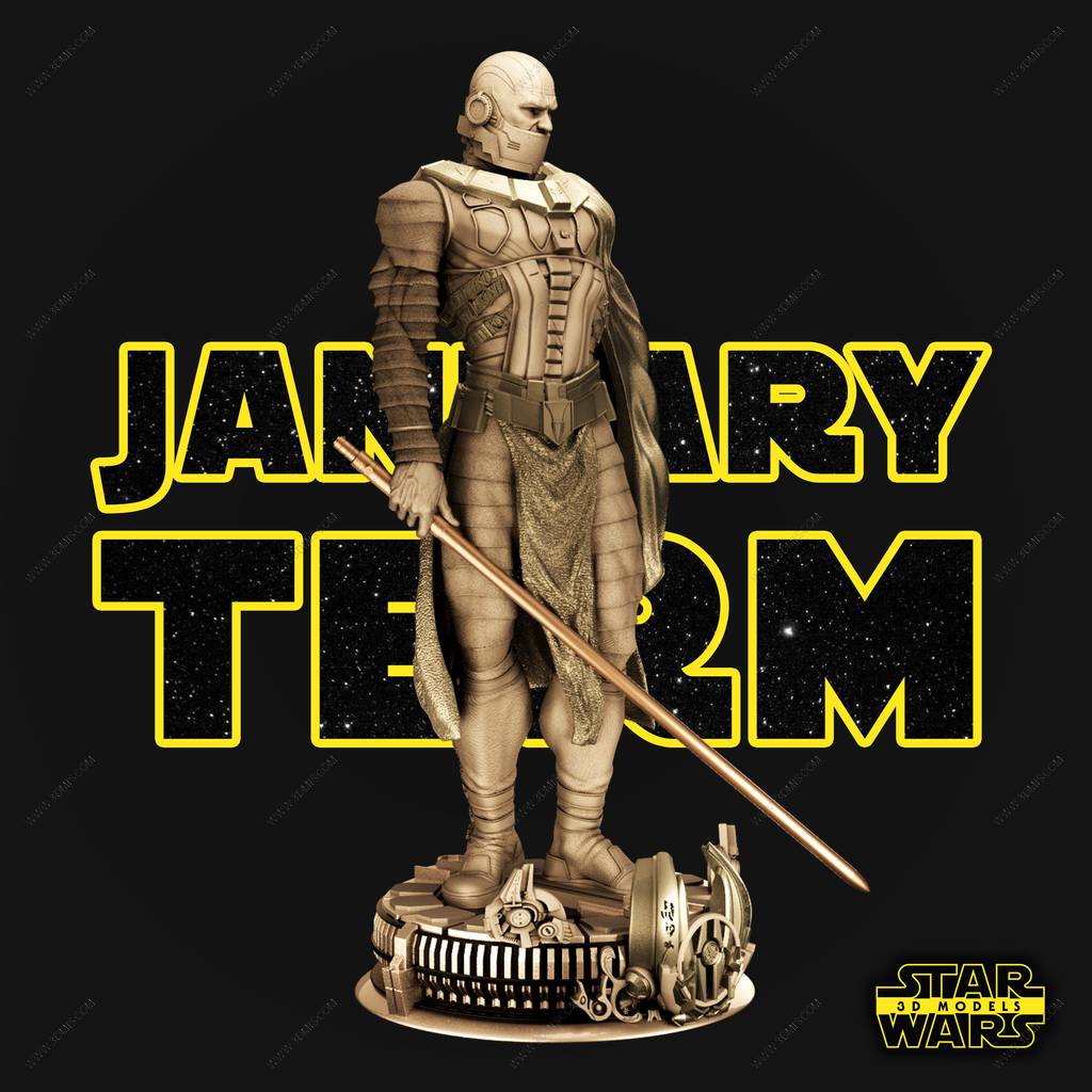 P站图纸印象馆 SW3D 星球大战 达斯·马拉克 SW3D 星球大战 达斯·马拉克