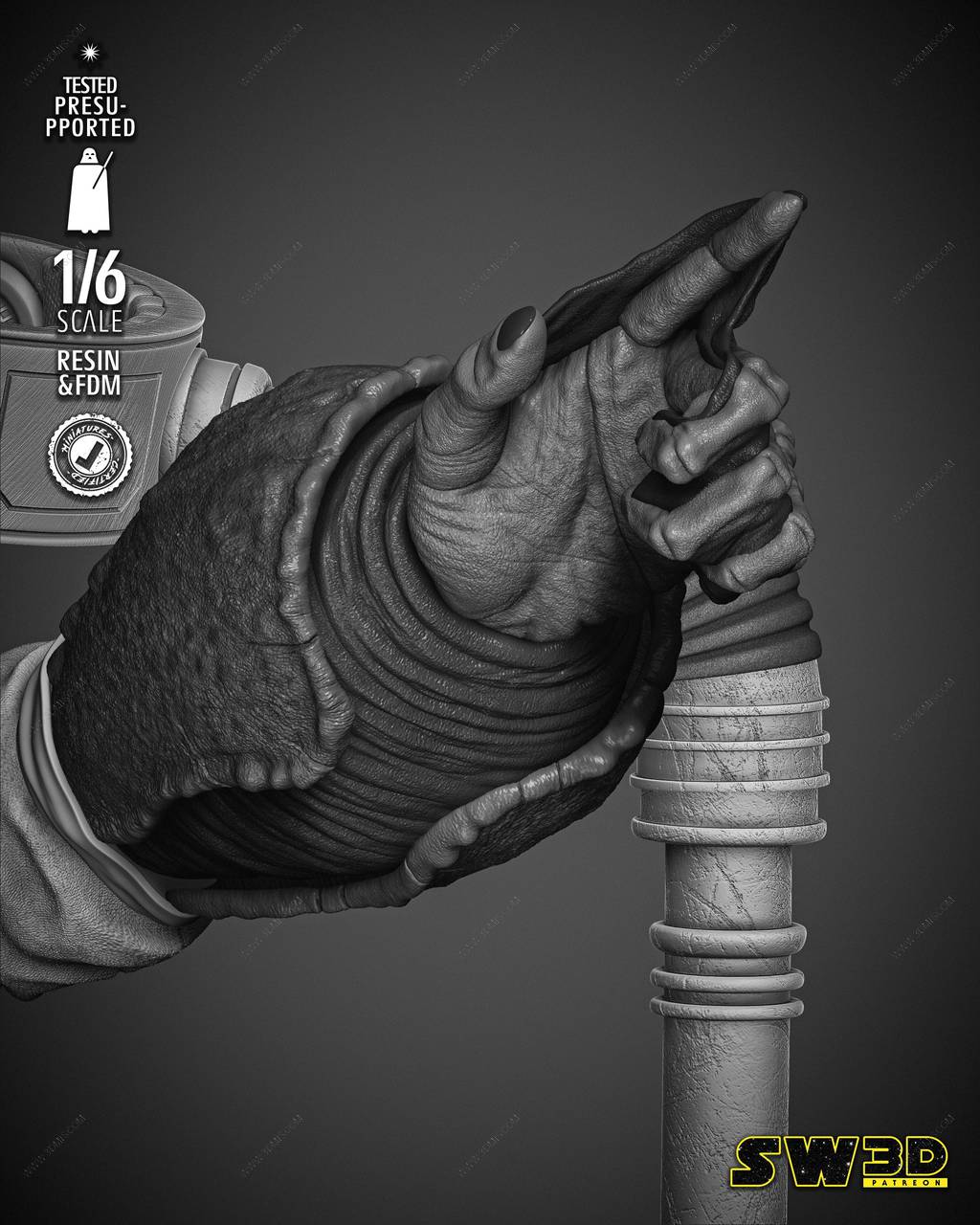 P站图纸印象馆 SW3D 星球大战 贾尔·阿克巴 SW3D 星球大战 贾尔·阿克巴