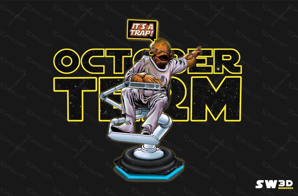 P站图纸印象馆 SW3D 星球大战 贾尔·阿克巴 SW3D 星球大战 贾尔·阿克巴