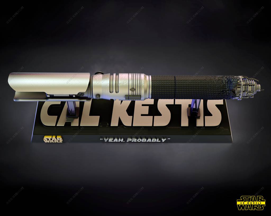 P站图纸印象馆 SW3D 星球大战 卡尔·凯斯提斯的光剑 SW3D 星球大战 卡尔·凯斯提斯的光剑