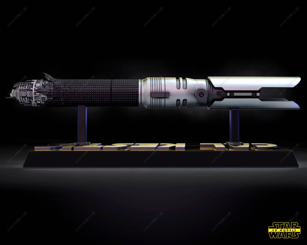 P站图纸印象馆 SW3D 星球大战 卡尔·凯斯提斯的光剑 SW3D 星球大战 卡尔·凯斯提斯的光剑