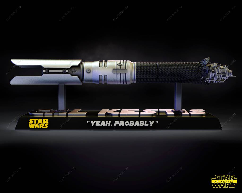 P站图纸印象馆 SW3D 星球大战 卡尔·凯斯提斯的光剑 SW3D 星球大战 卡尔·凯斯提斯的光剑