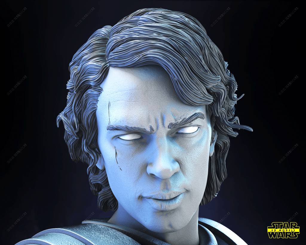 P站图纸印象馆 SW3D 星球大战 阿纳金 SW3D 星球大战 阿纳金