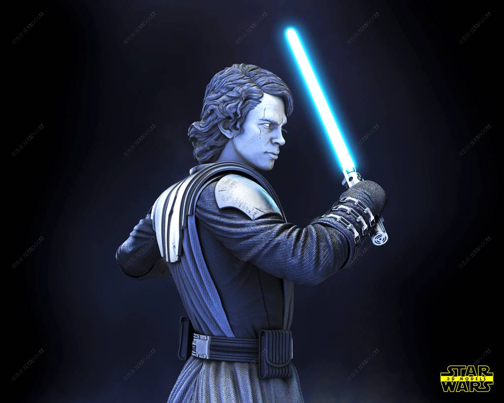 P站图纸印象馆 SW3D 星球大战 阿纳金 SW3D 星球大战 阿纳金