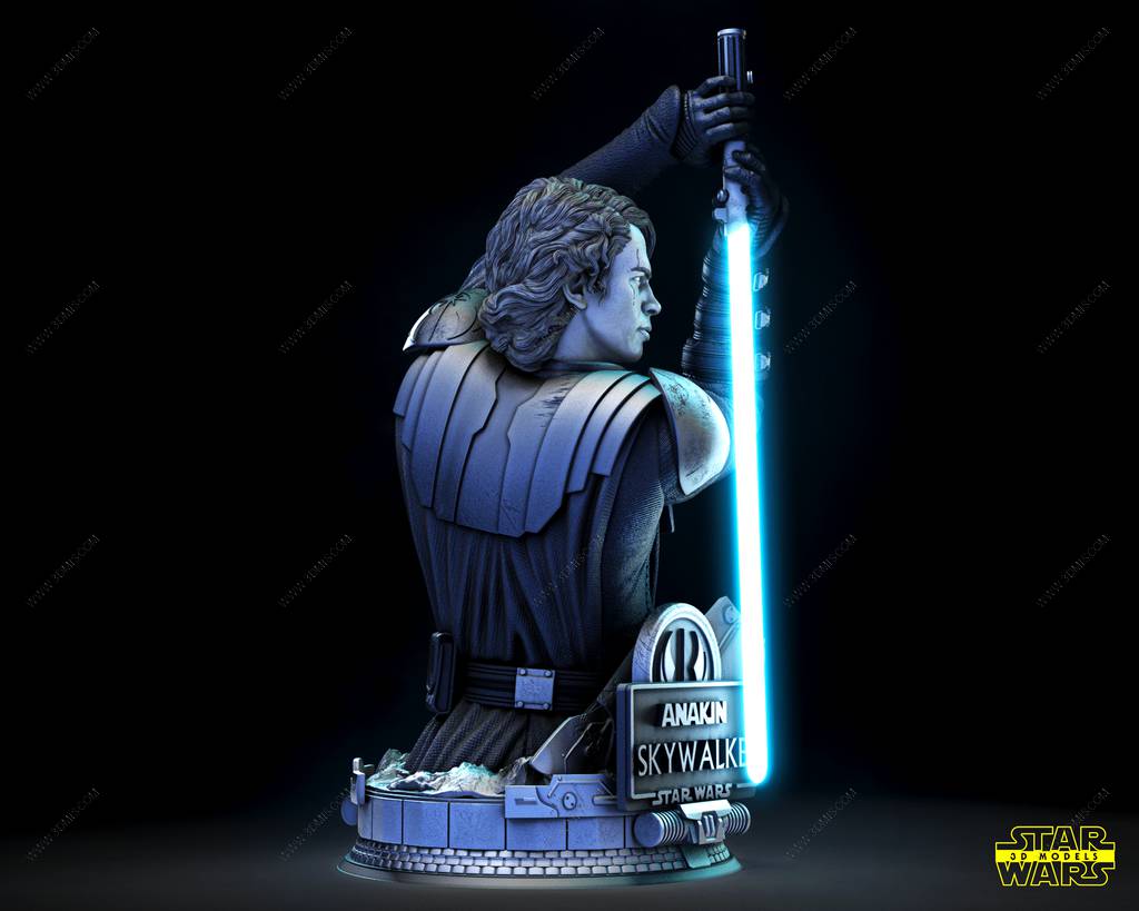 P站图纸印象馆 SW3D 星球大战 阿纳金 SW3D 星球大战 阿纳金