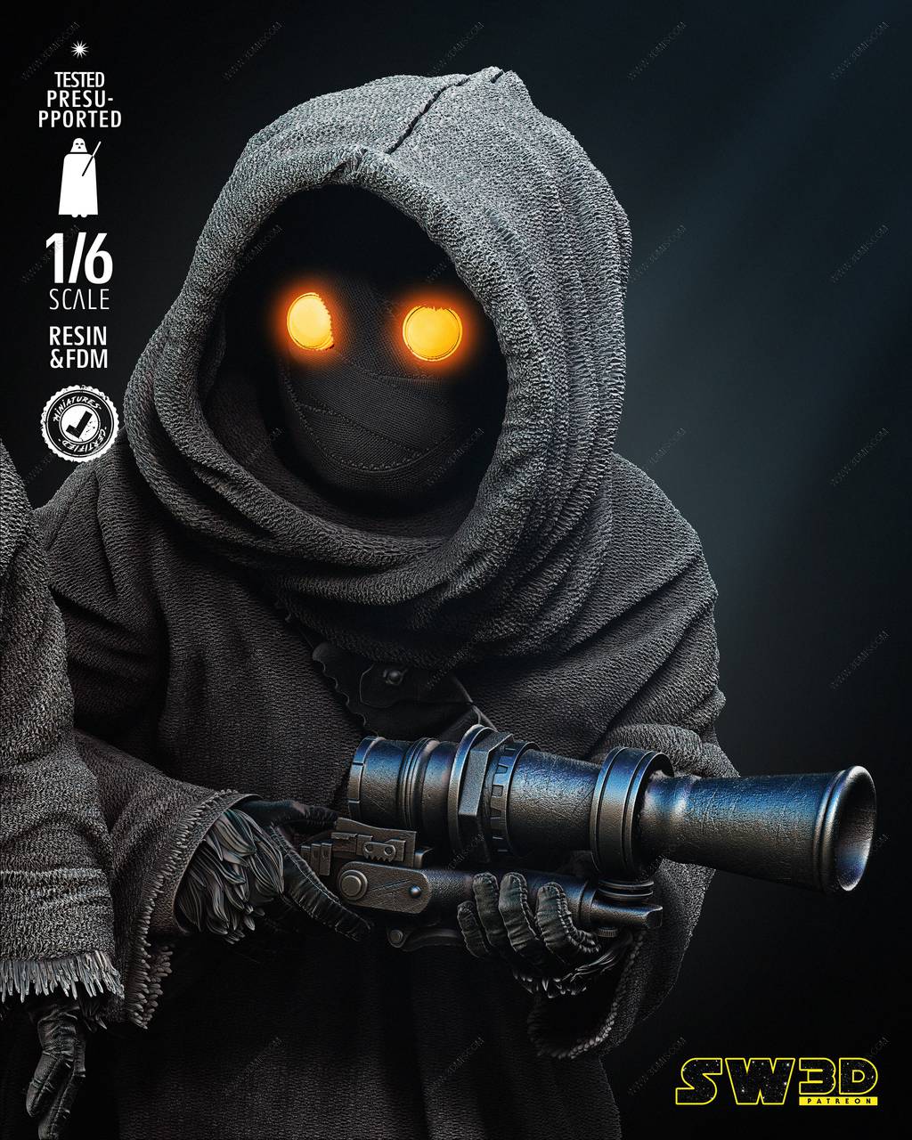 P站图纸印象馆 SW3D 星球大战 贾瓦人 SW3D 星球大战 贾瓦人