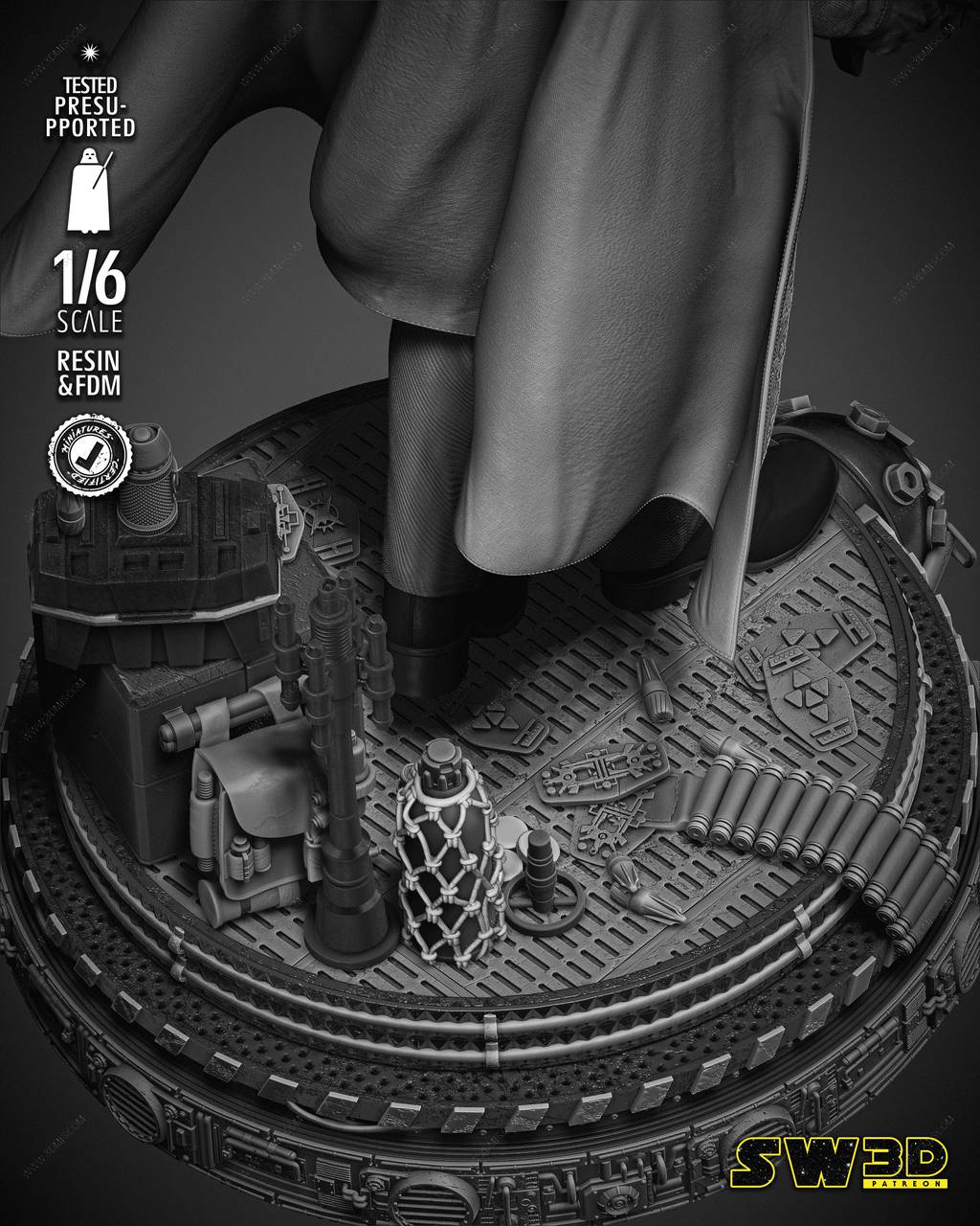 P站图纸印象馆 SW3D 星球大战 兰多·卡瑞辛 SW3D 星球大战 兰多·卡瑞辛