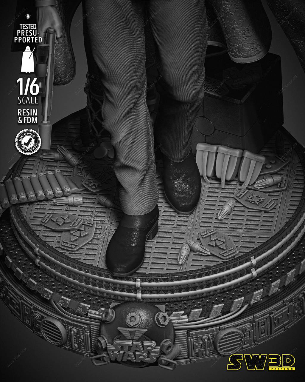 P站图纸印象馆 SW3D 星球大战 兰多·卡瑞辛 SW3D 星球大战 兰多·卡瑞辛