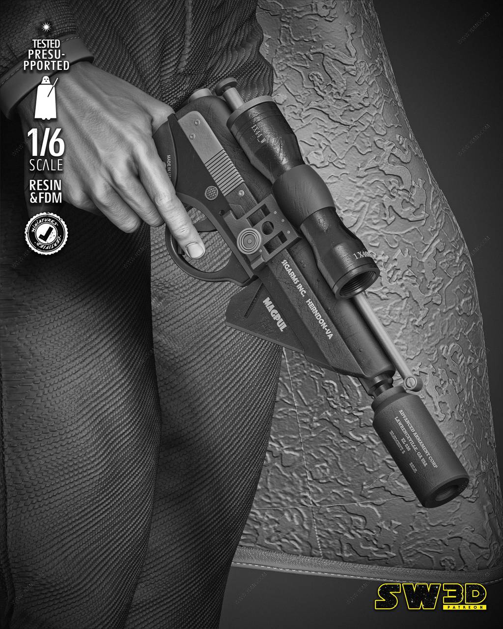 P站图纸印象馆 SW3D 星球大战 兰多·卡瑞辛 SW3D 星球大战 兰多·卡瑞辛