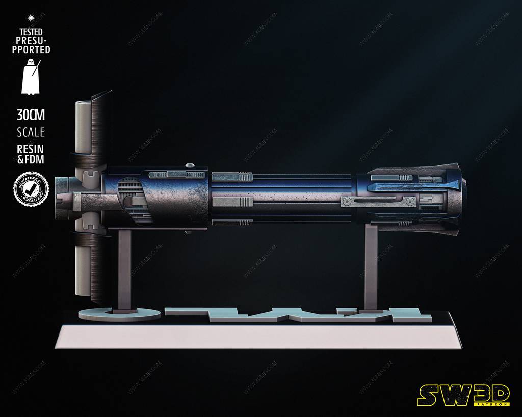 P站图纸印象馆 SW3D 星球大战 凯洛·伦的光剑 SW3D 星球大战 凯洛·伦的光剑