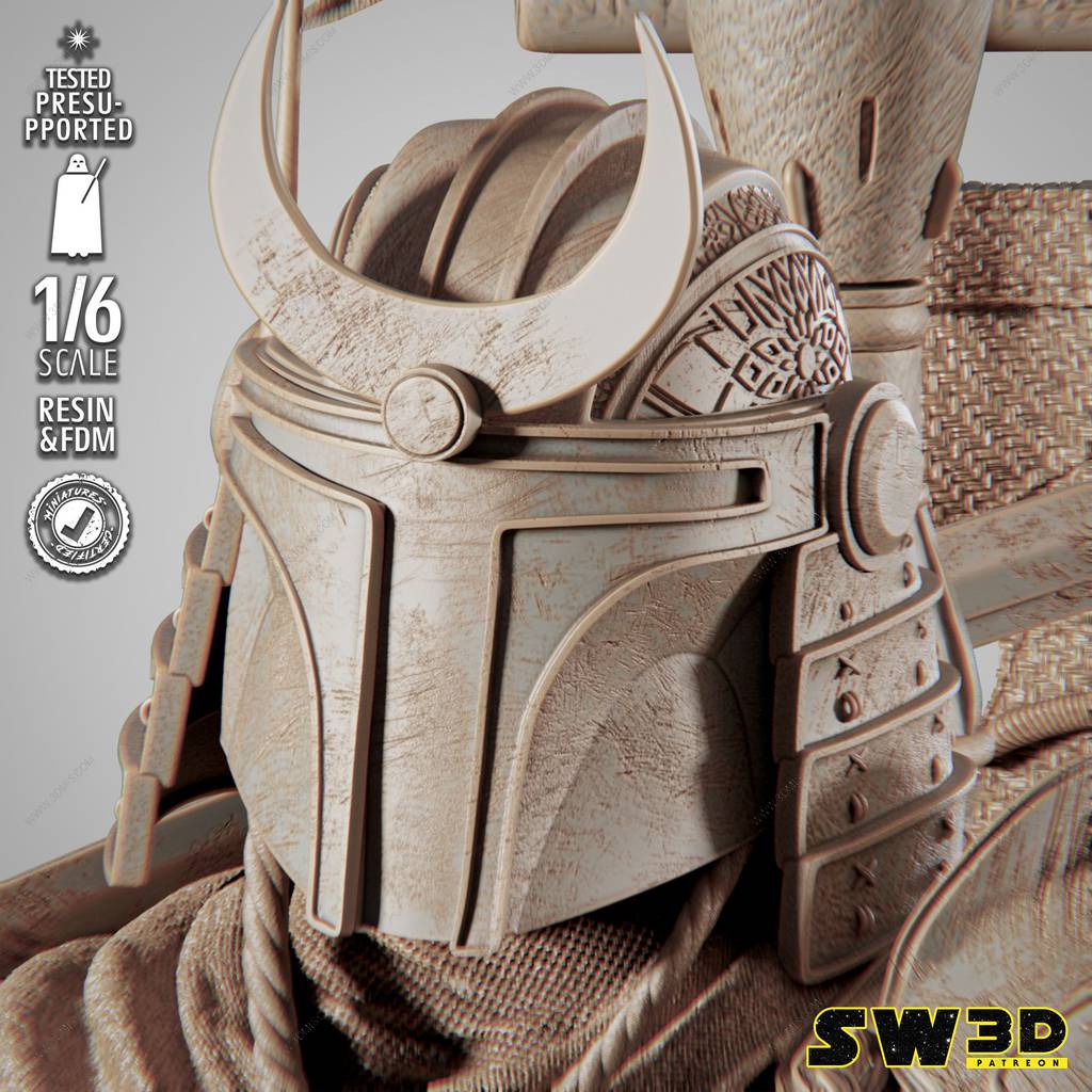 P站图纸印象馆 SW3D 星球大战 波巴·费特 SW3D 星球大战 波巴·费特