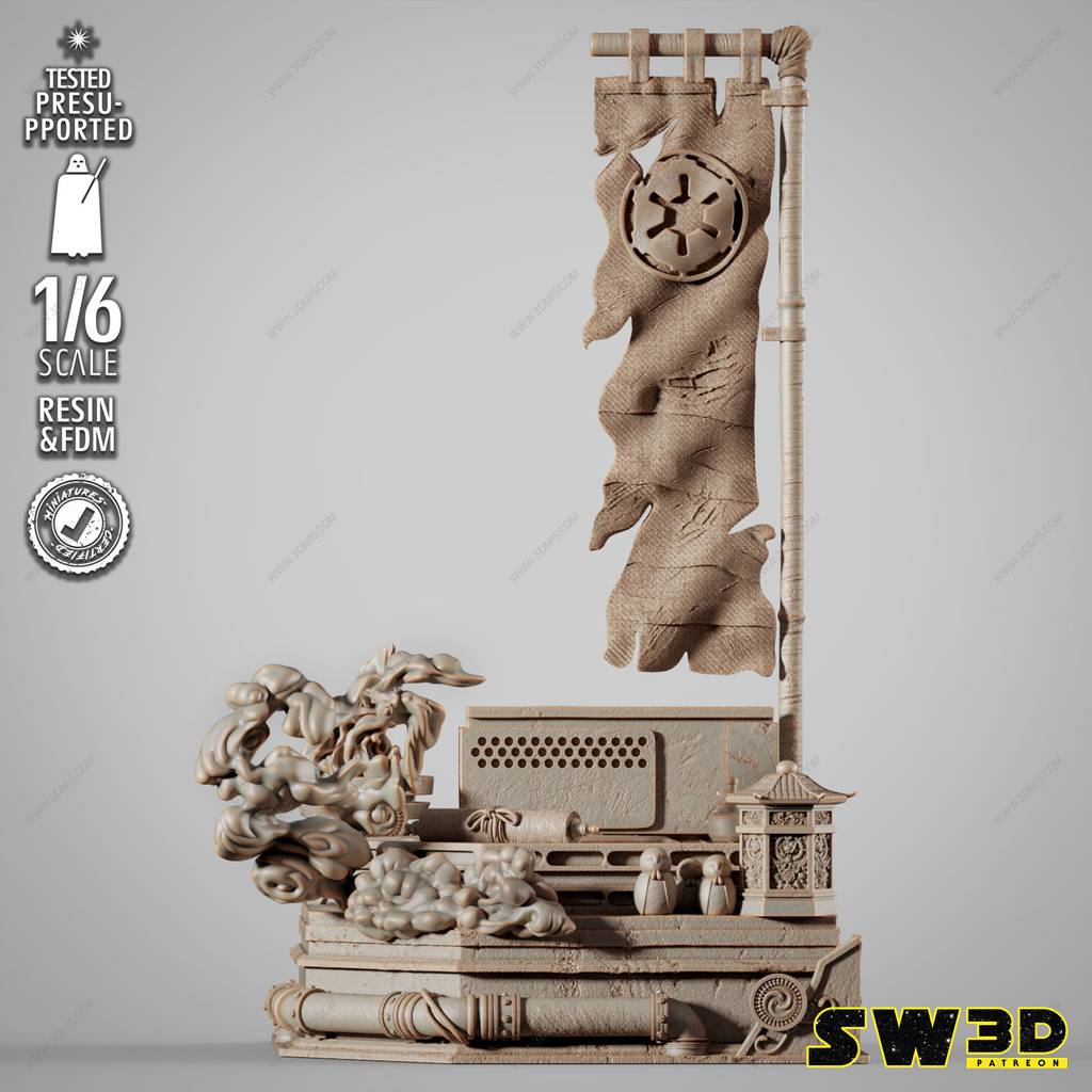 P站图纸印象馆 SW3D 星球大战 波巴·费特 SW3D 星球大战 波巴·费特