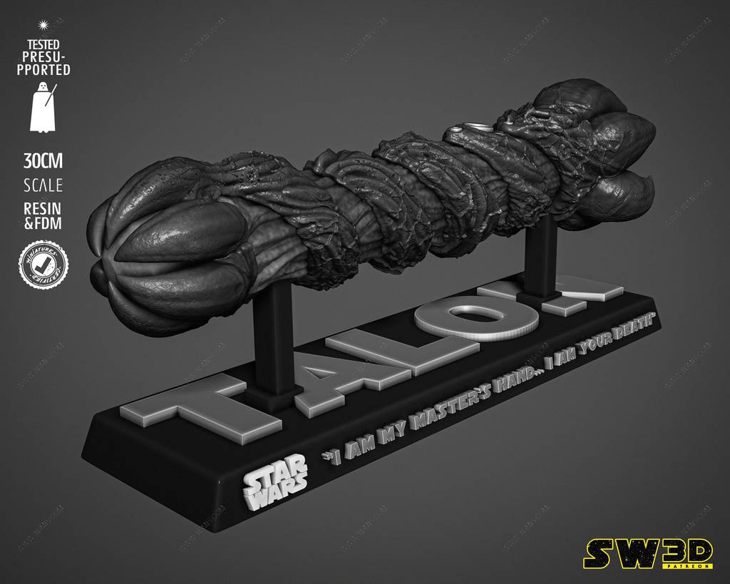 P站图纸印象馆 SW3D 星球大战 达斯·塔隆的光剑 SW3D 星球大战 达斯·塔隆的光剑