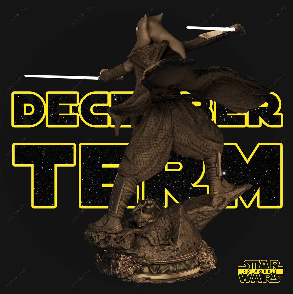 P站图纸印象馆 SW3D 星球大战 阿索卡·塔诺 SW3D 星球大战 阿索卡·塔诺