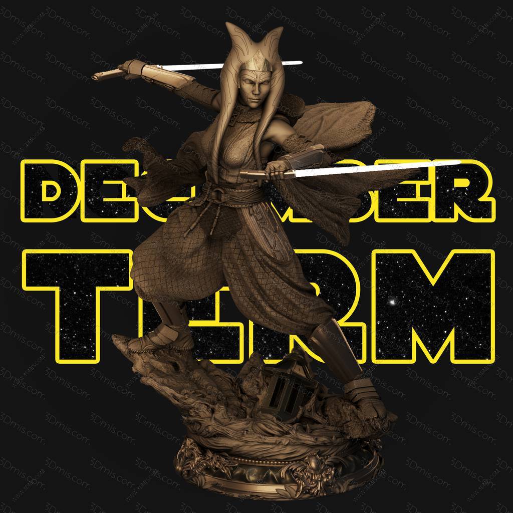 P站图纸印象馆 SW3D 星球大战 阿索卡·塔诺 SW3D 星球大战 阿索卡·塔诺