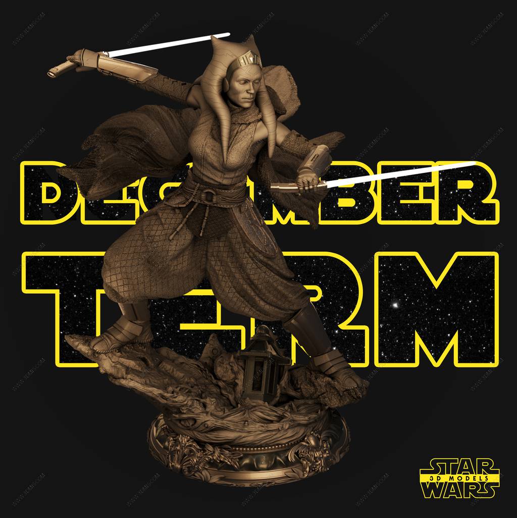 P站图纸印象馆 SW3D 星球大战 阿索卡·塔诺 SW3D 星球大战 阿索卡·塔诺