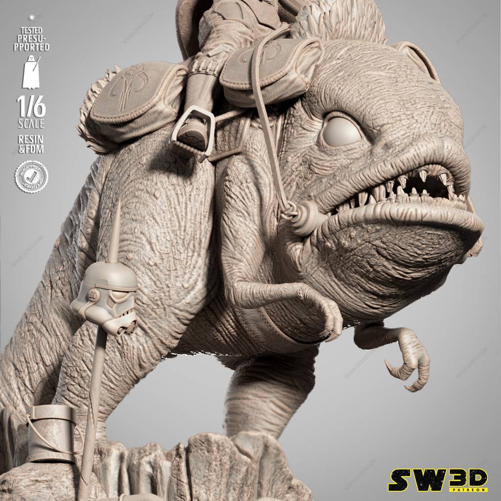 P站图纸印象馆 SW3D 星球大战 曼达洛人 SW3D 星球大战 曼达洛人