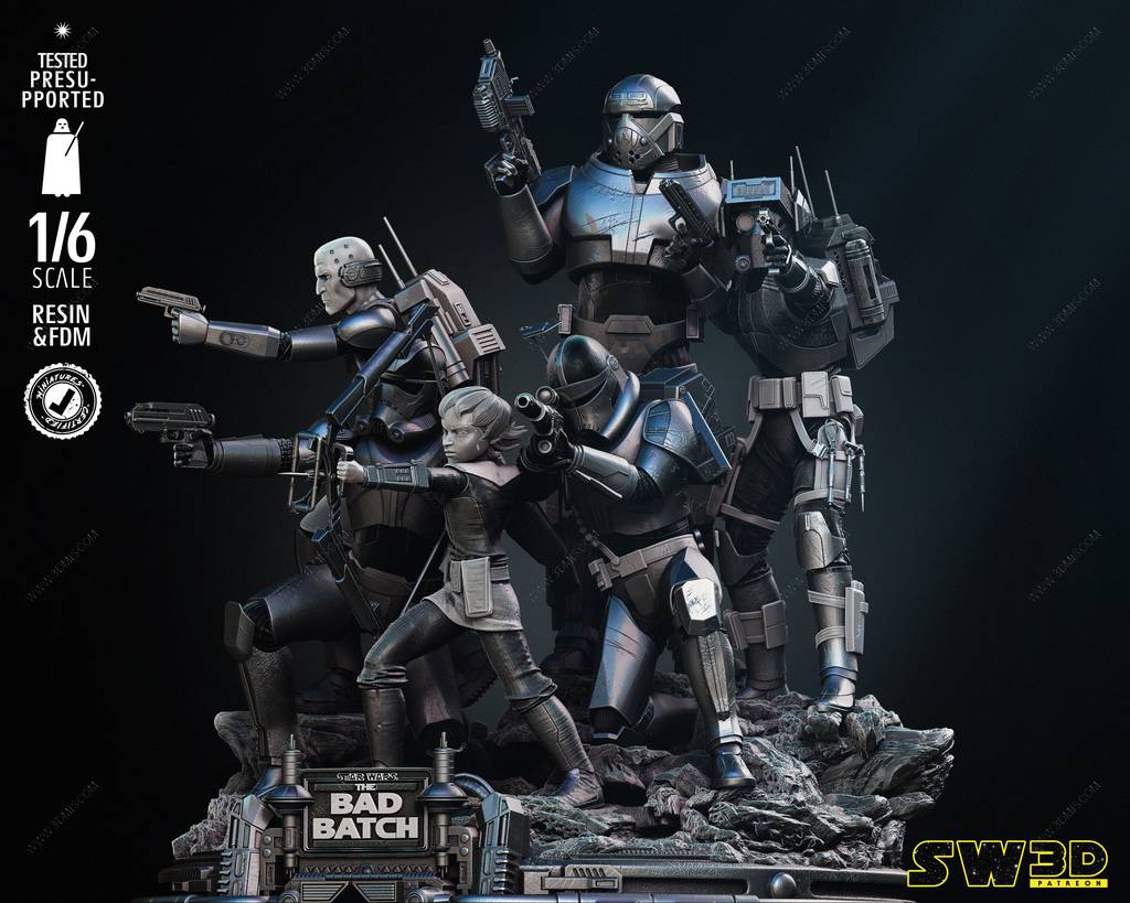 P站图纸印象馆 SW3D 星球大战 异等小队 SW3D 星球大战 异等小队