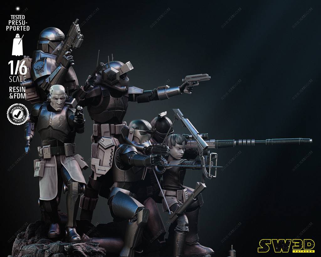 P站图纸印象馆 SW3D 星球大战 异等小队 SW3D 星球大战 异等小队