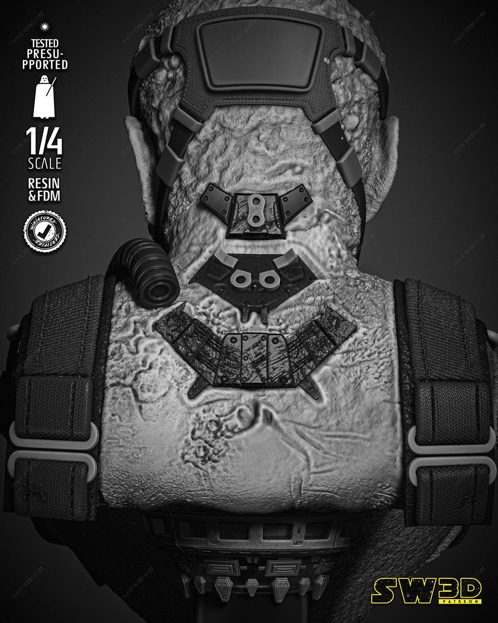 P站图纸印象馆 SW3D 星球大战 达斯·维德 SW3D 星球大战 达斯·维德