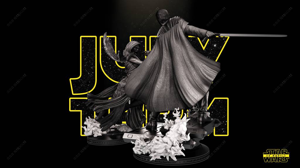 P站图纸印象馆 SW3D 星球大战 杜库伯爵 SW3D 星球大战 杜库伯爵