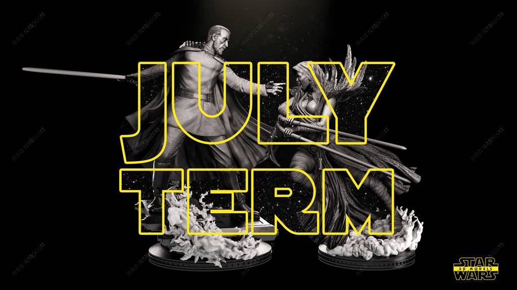 P站图纸印象馆 SW3D 星球大战 杜库伯爵 SW3D 星球大战 杜库伯爵