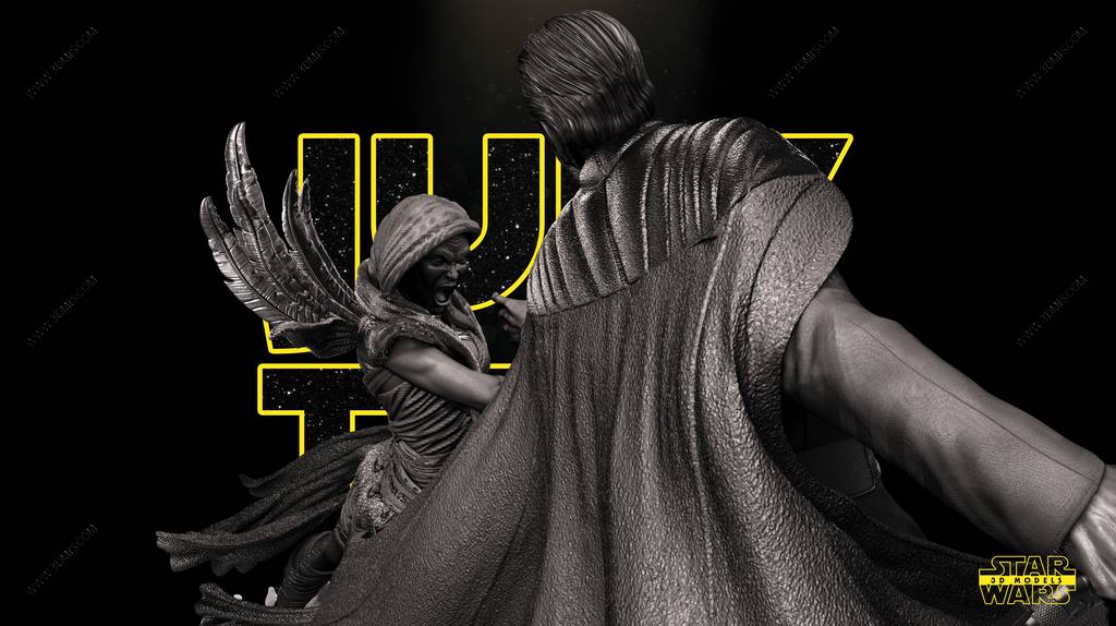 P站图纸印象馆 SW3D 星球大战 杜库伯爵 SW3D 星球大战 杜库伯爵