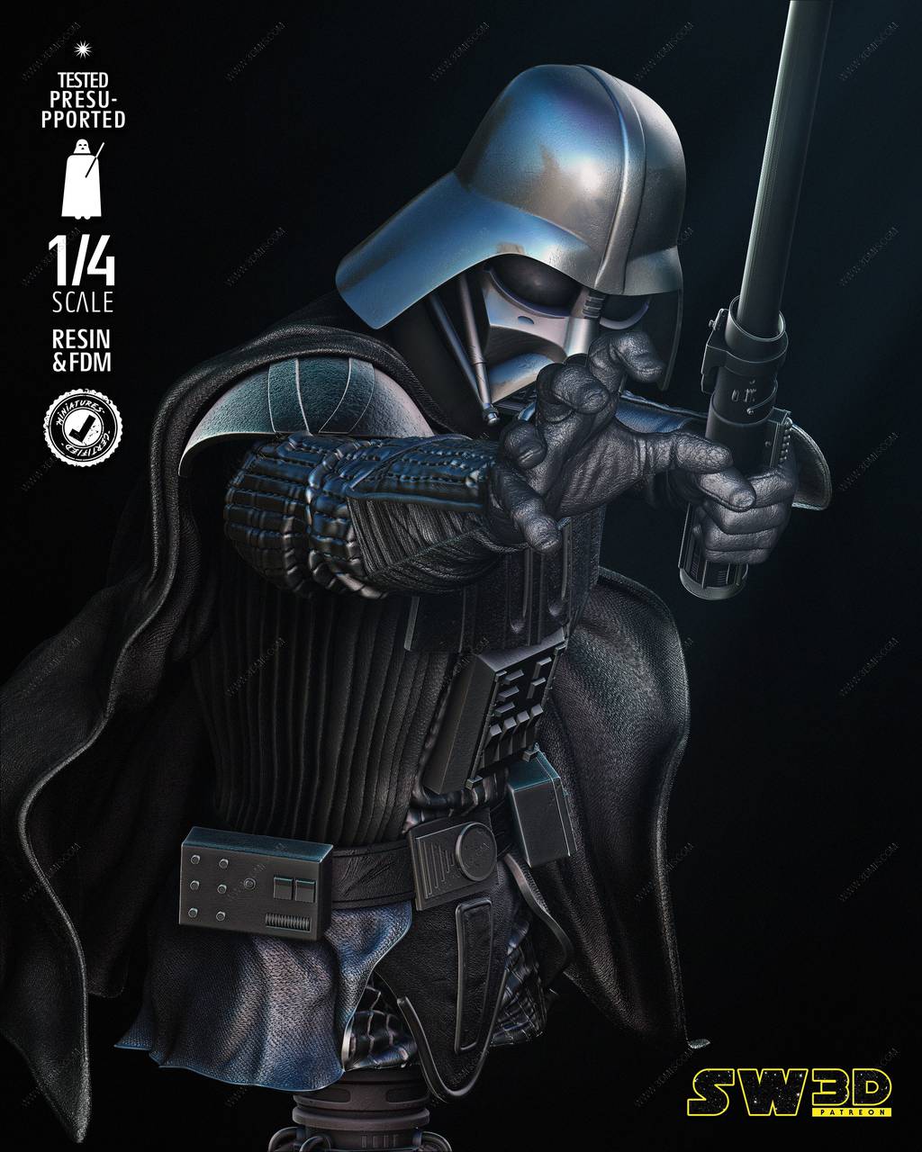 P站图纸印象馆 SW3D 星球大战 达斯·维德 SW3D 星球大战 达斯·维德