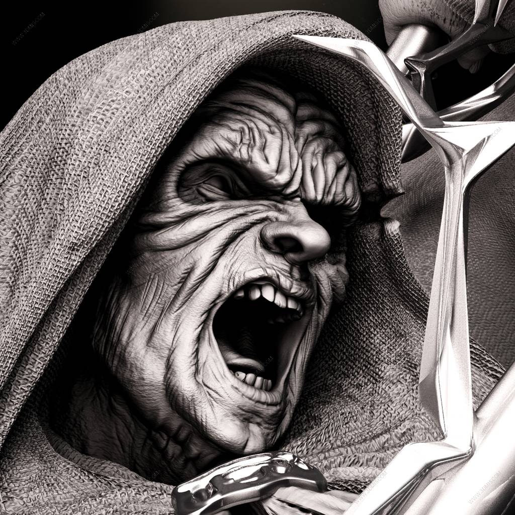 P站图纸印象馆 SW3D 星球大战 达斯·西迪厄斯对战尤达 SW3D 星球大战 达斯·西迪厄斯对战尤达