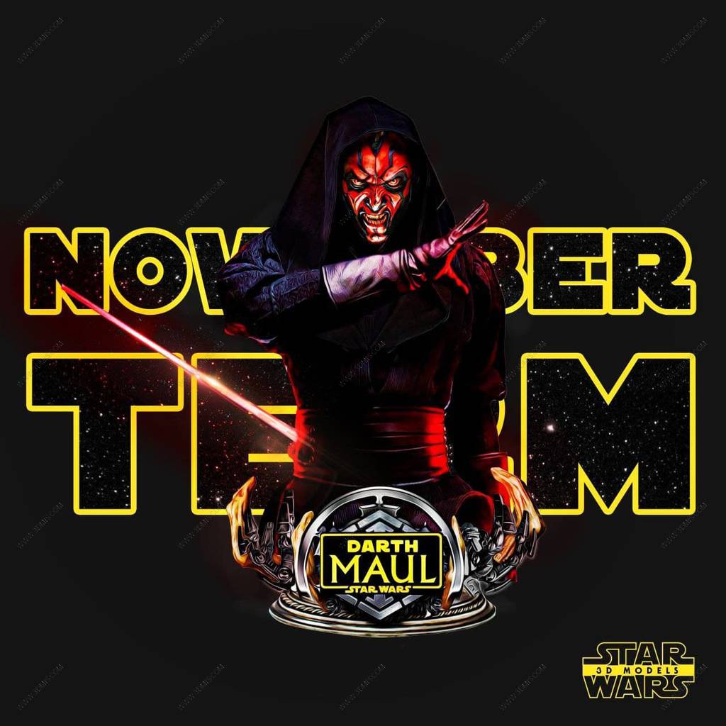 P站图纸印象馆 SW3D 星球大战 达斯·摩尔 SW3D 星球大战 达斯·摩尔