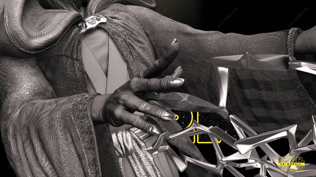 P站图纸印象馆 SW3D 星球大战 达斯·西迪厄斯 SW3D 星球大战 达斯·西迪厄斯