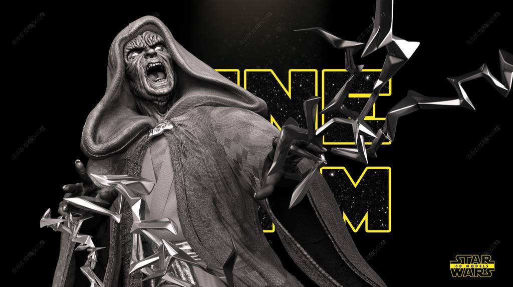 P站图纸印象馆 SW3D 星球大战 达斯·西迪厄斯 SW3D 星球大战 达斯·西迪厄斯