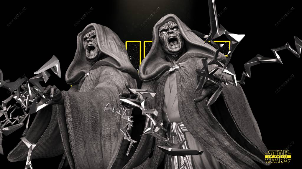 P站图纸印象馆 SW3D 星球大战 达斯·西迪厄斯 SW3D 星球大战 达斯·西迪厄斯