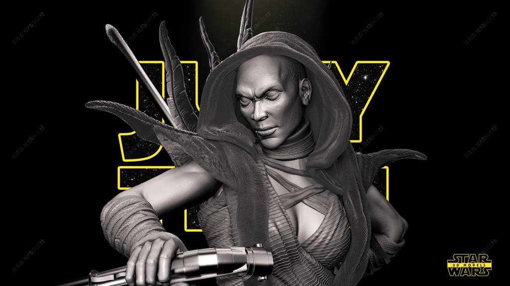 P站图纸印象馆 SW3D 星球大战 阿萨吉·文崔斯 SW3D 星球大战 阿萨吉·文崔斯