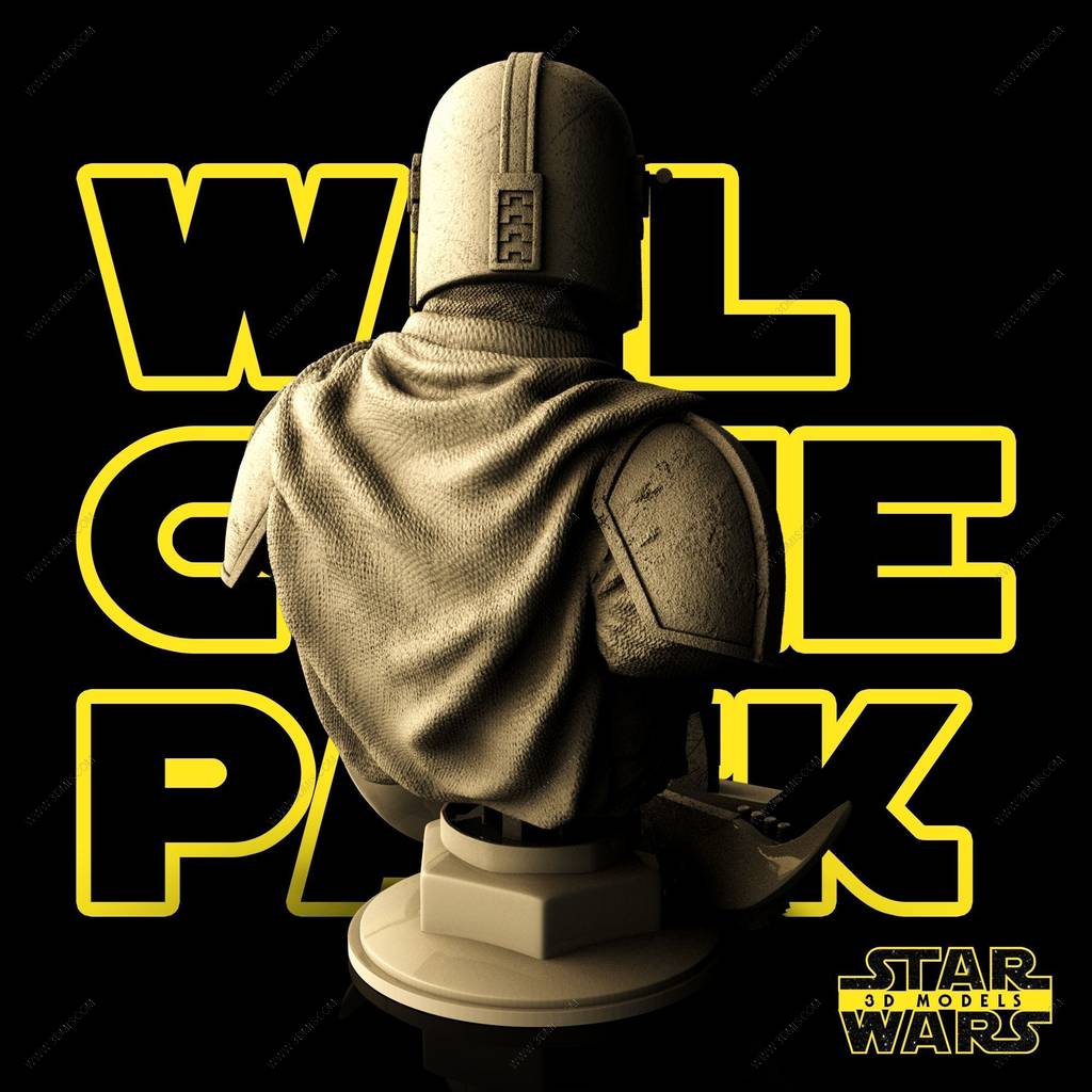 P站图纸印象馆 SW3D 星球大战 曼达洛人 SW3D 星球大战 曼达洛人