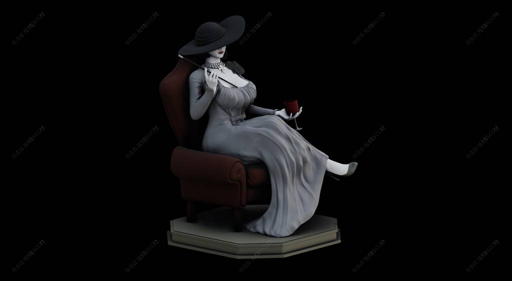 P站图纸印象馆 生化危机 阿契娜·蒂米特雷斯库 生化危机 阿契娜·蒂米特雷斯库