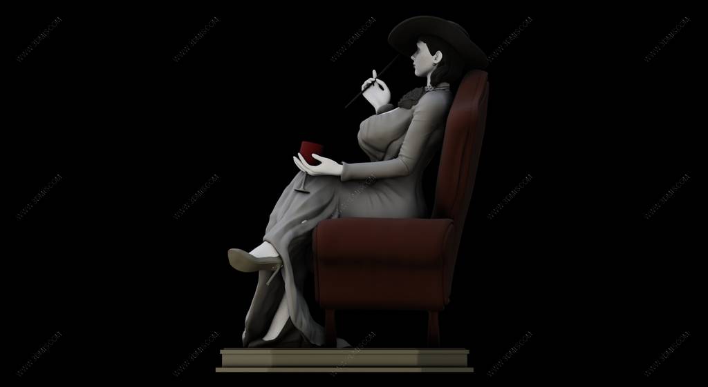 P站图纸印象馆 生化危机 阿契娜·蒂米特雷斯库 生化危机 阿契娜·蒂米特雷斯库