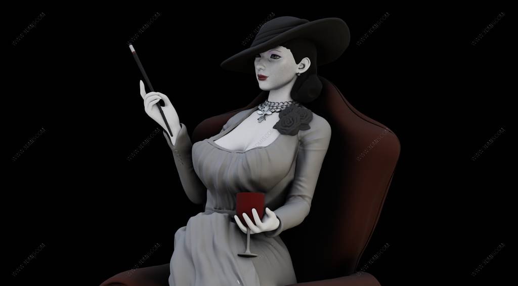 P站图纸印象馆 生化危机 阿契娜·蒂米特雷斯库 生化危机 阿契娜·蒂米特雷斯库