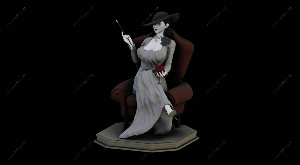 P站图纸印象馆 生化危机 阿契娜·蒂米特雷斯库 生化危机 阿契娜·蒂米特雷斯库